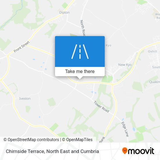 Chirnside Terrace map