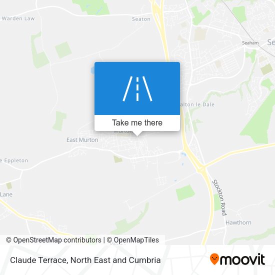 Claude Terrace map