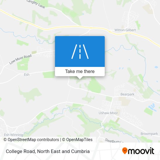 College Road map