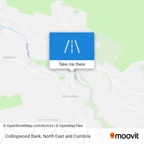 Collingwood Bank map