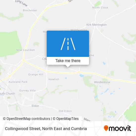 Collingwood Street map