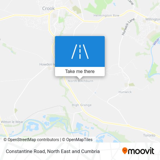 Constantine Road map