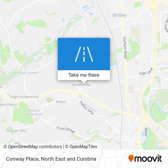 Conway Place map