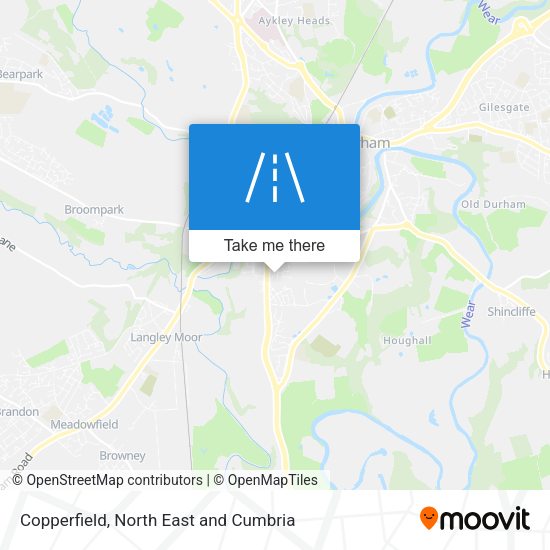 Copperfield map