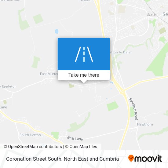 Coronation Street South map