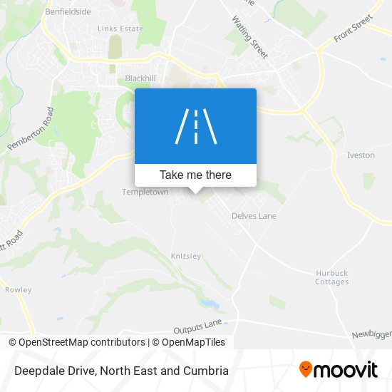 Deepdale Drive map