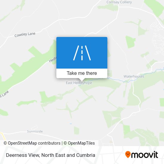 Deerness View map