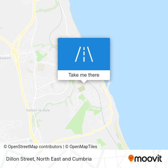 Dillon Street map