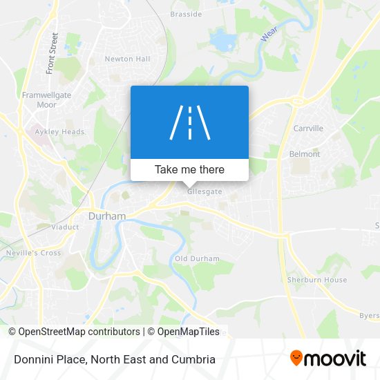 Donnini Place map