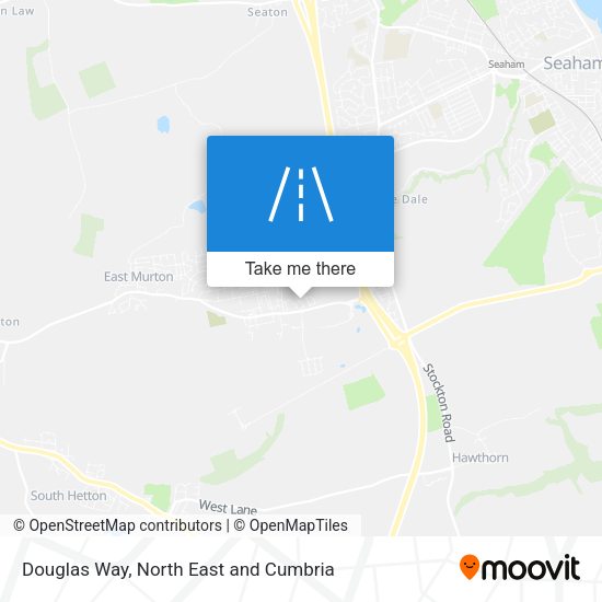 Douglas Way map