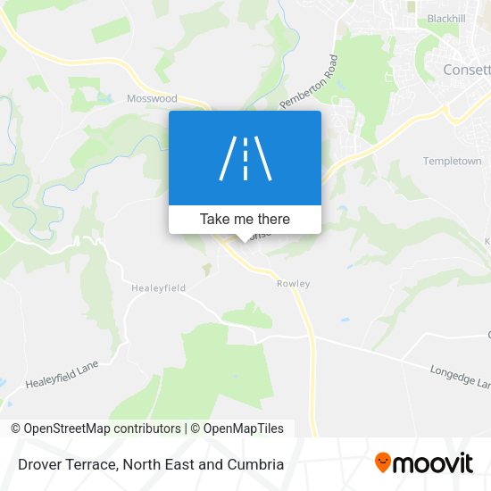 Drover Terrace map