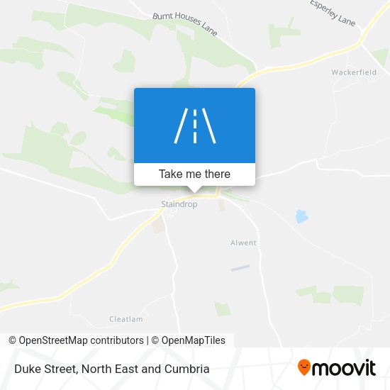 Duke Street map