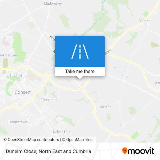 Dunelm Close map