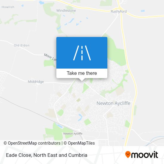 Eade Close map