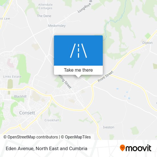 Eden Avenue map