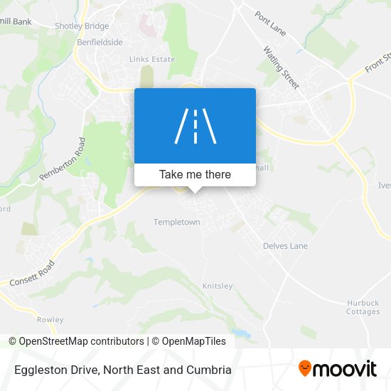 Eggleston Drive map