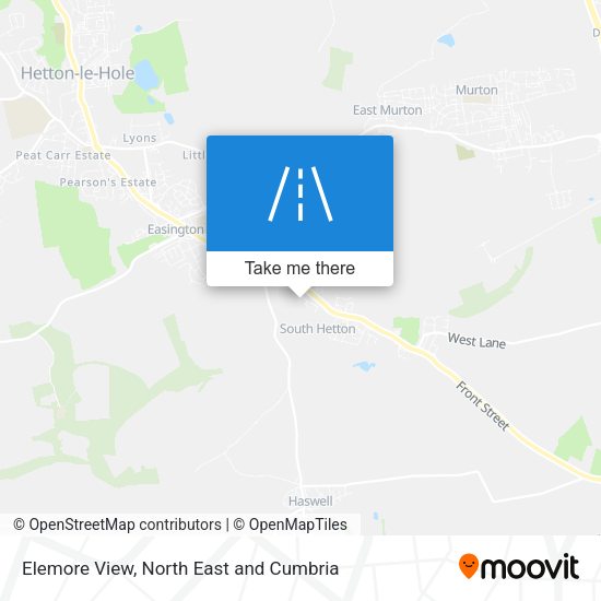 Elemore View map
