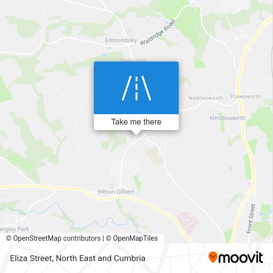 Eliza Street map