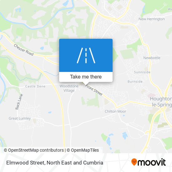 Elmwood Street map