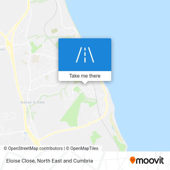 Eloise Close map