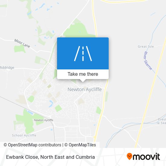 Ewbank Close map