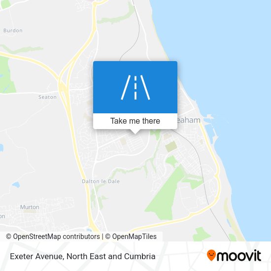 Exeter Avenue map