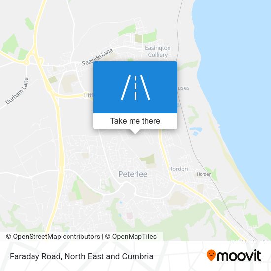 Faraday Road map