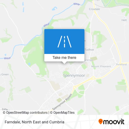 Farndale map