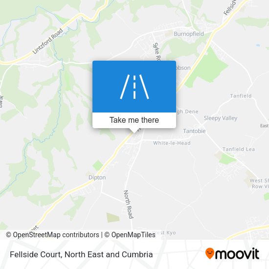 Fellside Court map