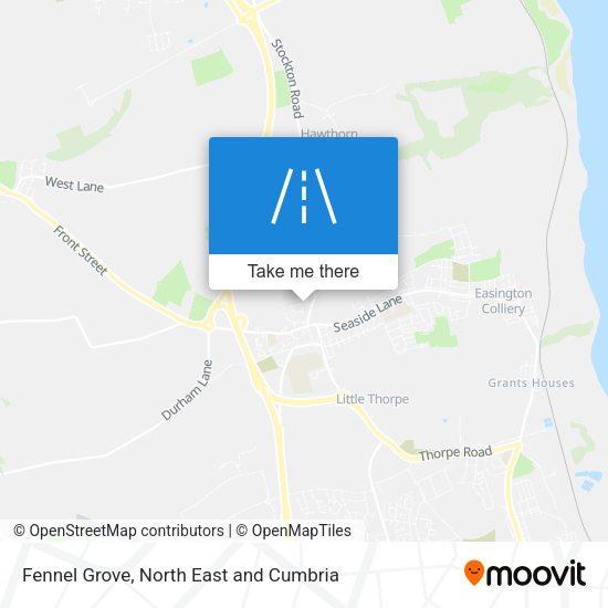 Fennel Grove map