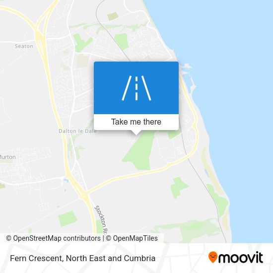 Fern Crescent map