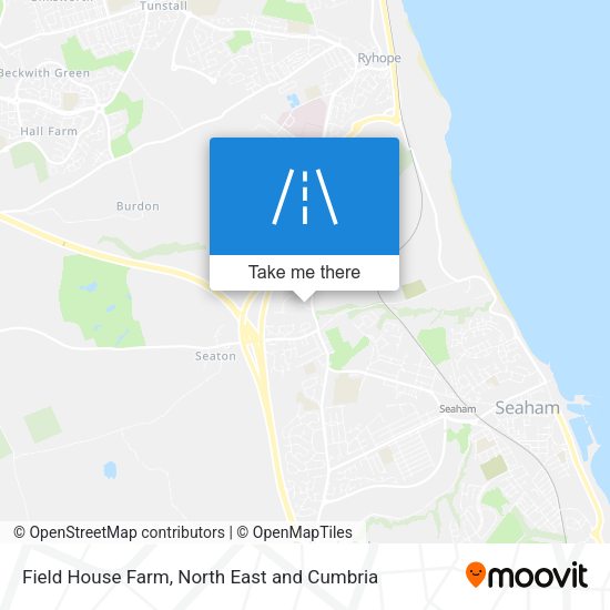 Field House Farm map