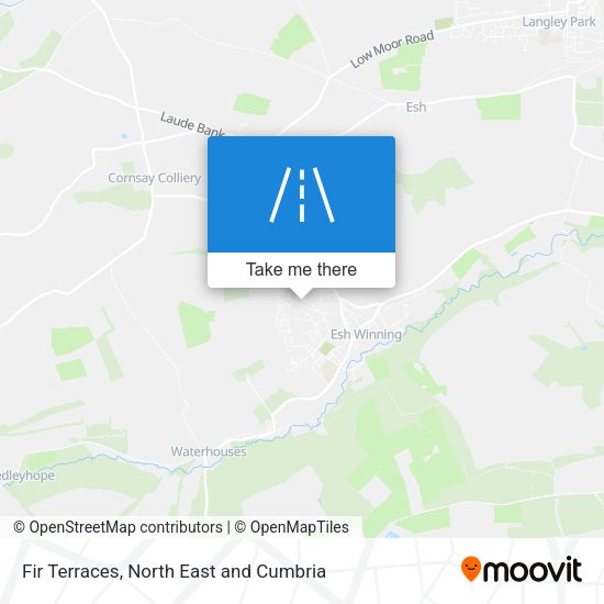 Fir Terraces map