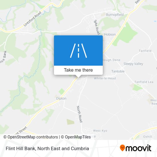 Flint Hill Bank map