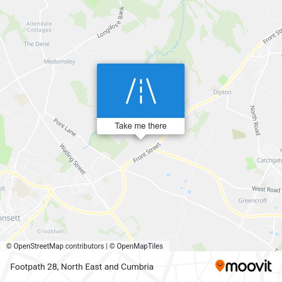Footpath 28 map