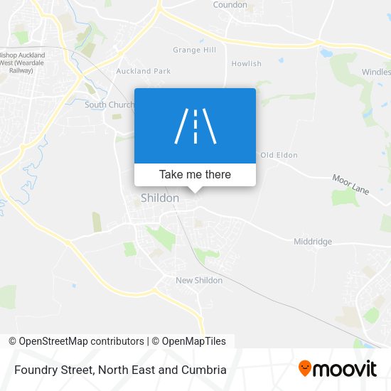 Foundry Street map