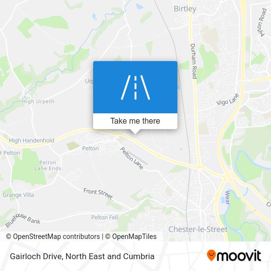 Gairloch Drive map