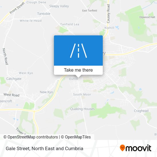 Gale Street map