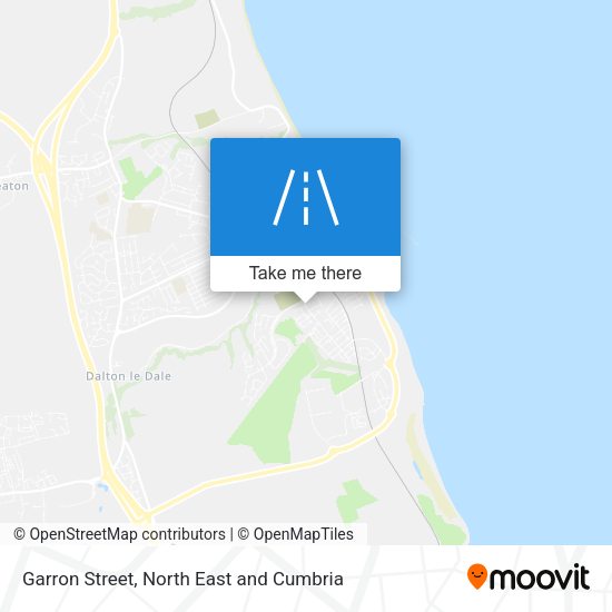 Garron Street map