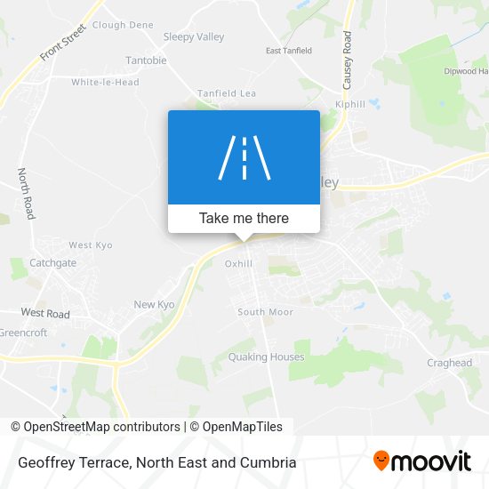 Geoffrey Terrace map