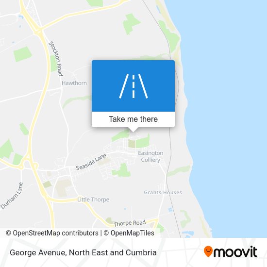George Avenue map