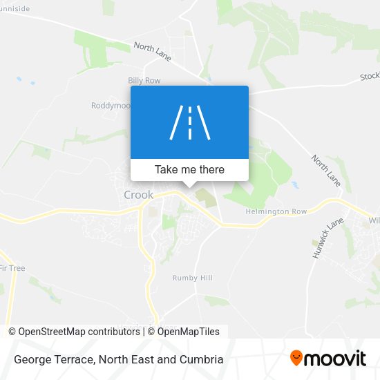 George Terrace map