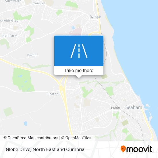 Glebe Drive map