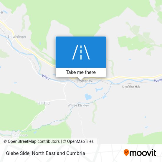 Glebe Side map