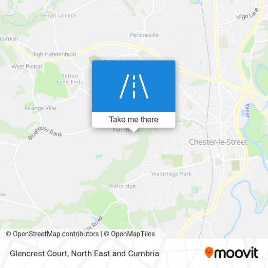 Glencrest Court map