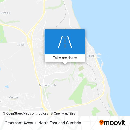 Grantham Avenue map