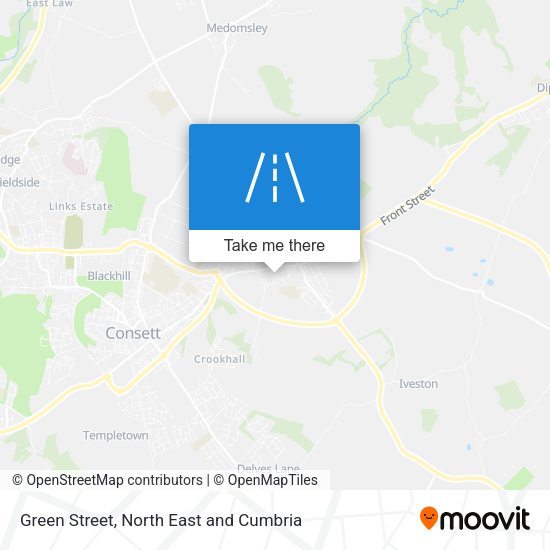 Green Street map