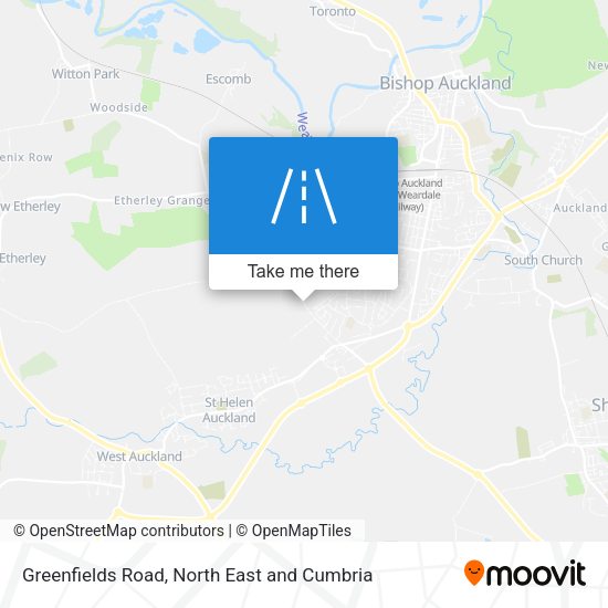 Greenfields Road map