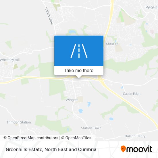 Greenhills Estate map