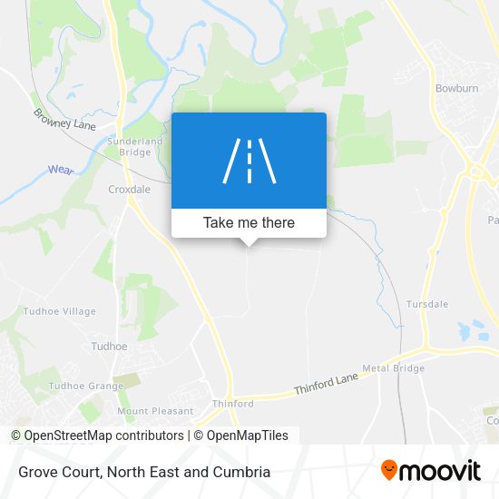 Grove Court map